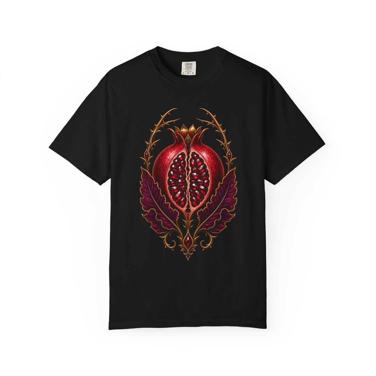Velvet Pomegranate Jewel Tattoo Graphic Tee