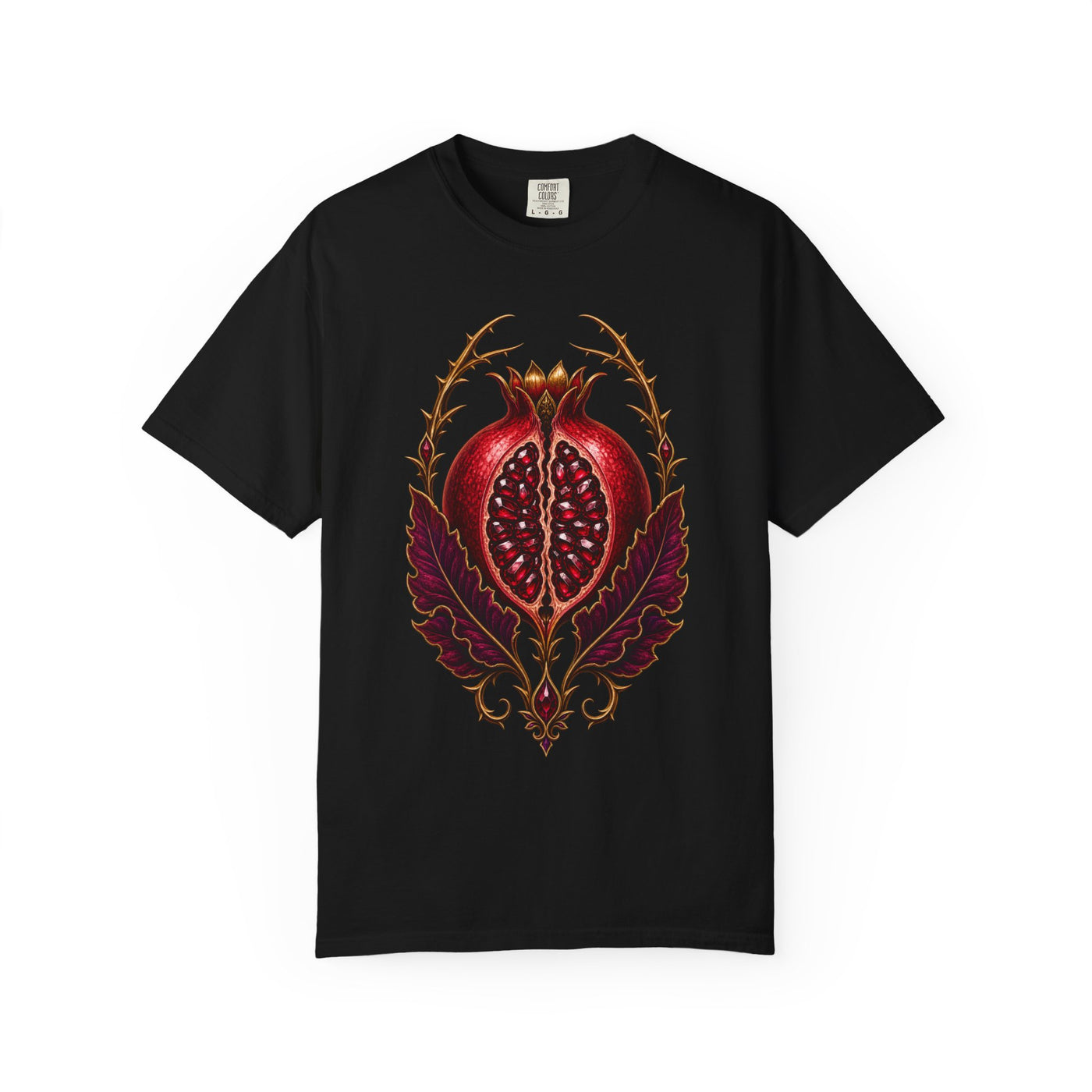 Velvet Pomegranate Jewel Tattoo Graphic Tee