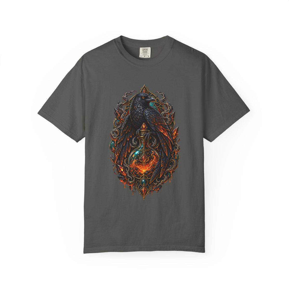 Lava Glass Raven Alchemist Graphic Tee