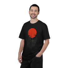Red Sun Ruin Landscape T-Shirt Graphic