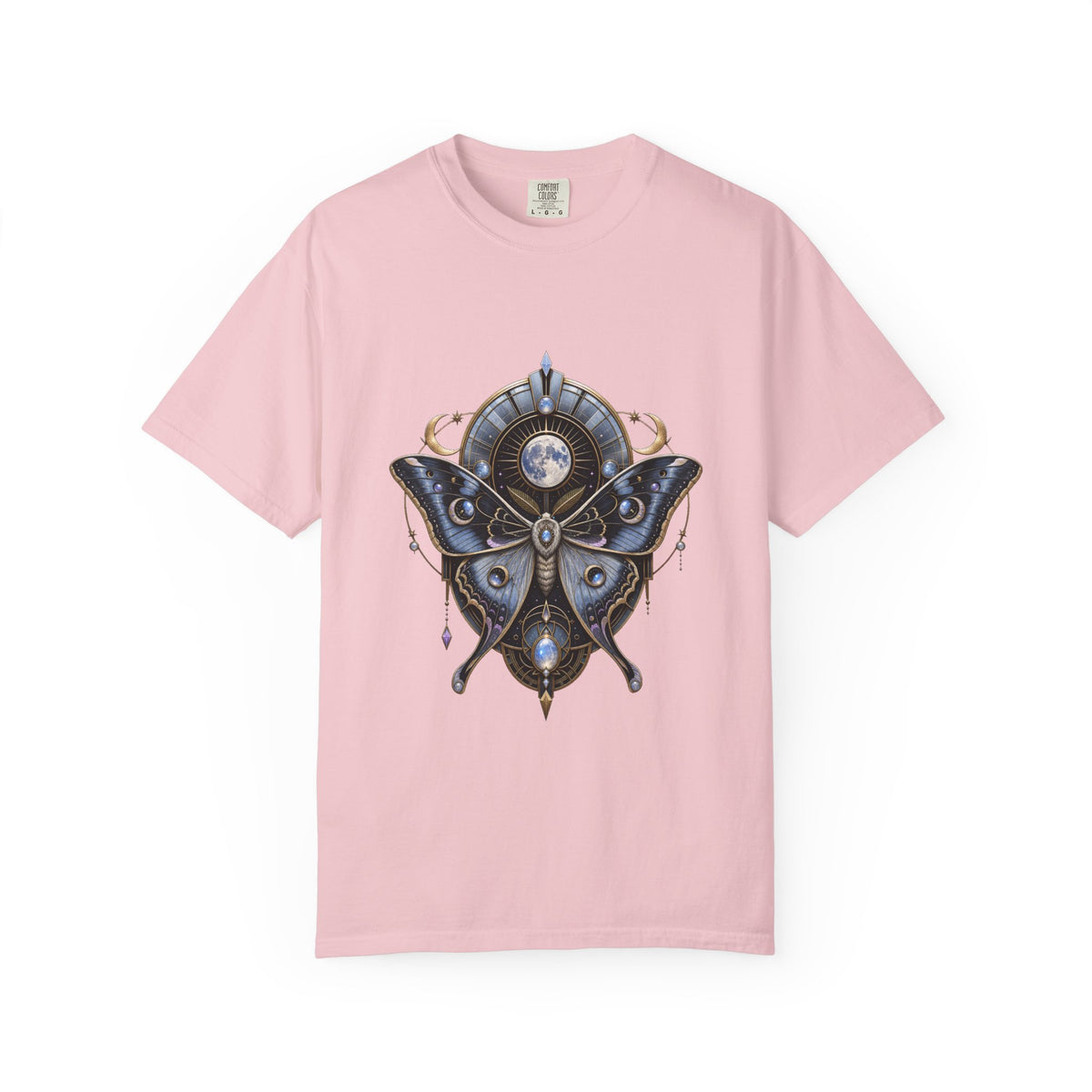 Neo Deco Cosmic Moth Graphic Tee