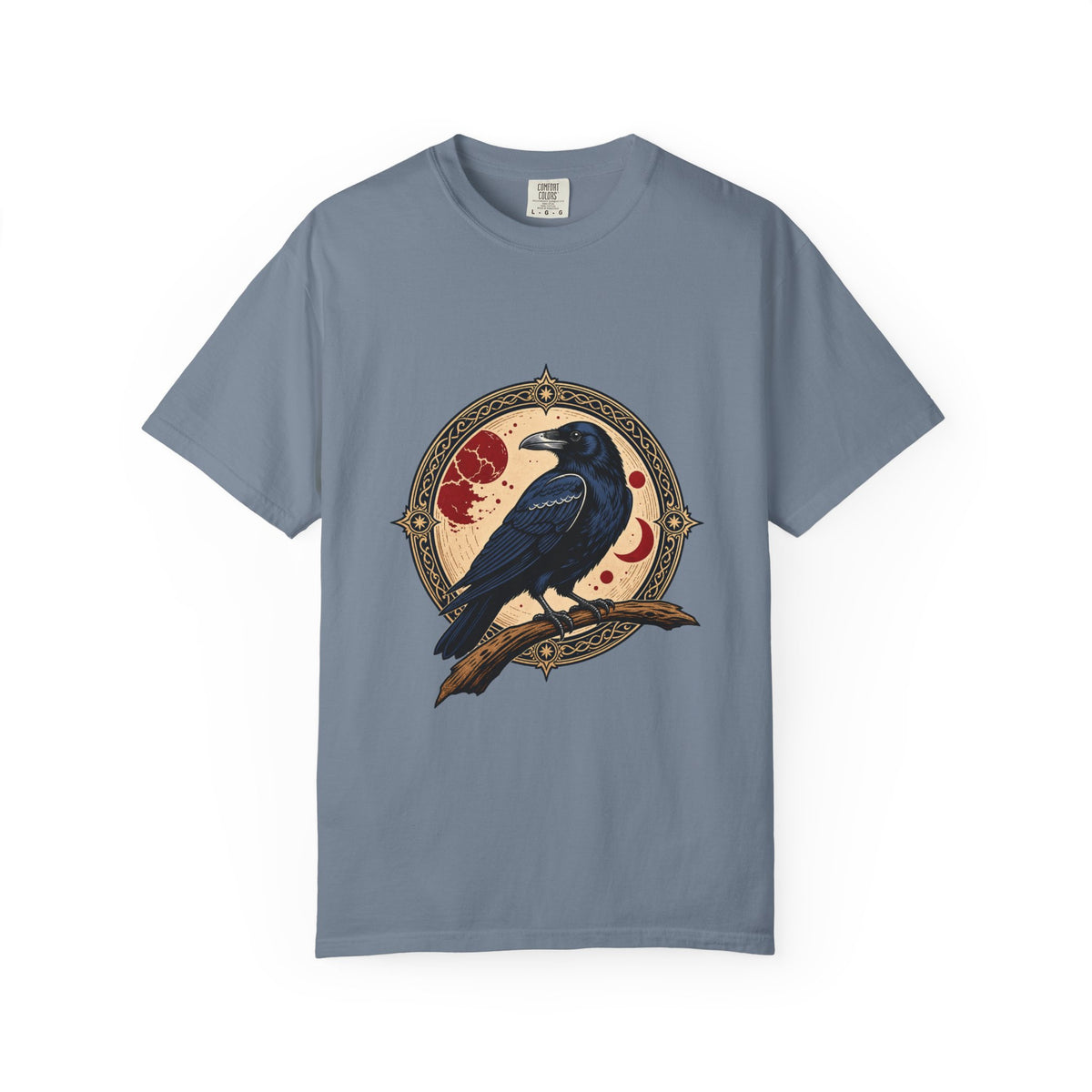 Raven Moon Gothic T-Shirt Graphic