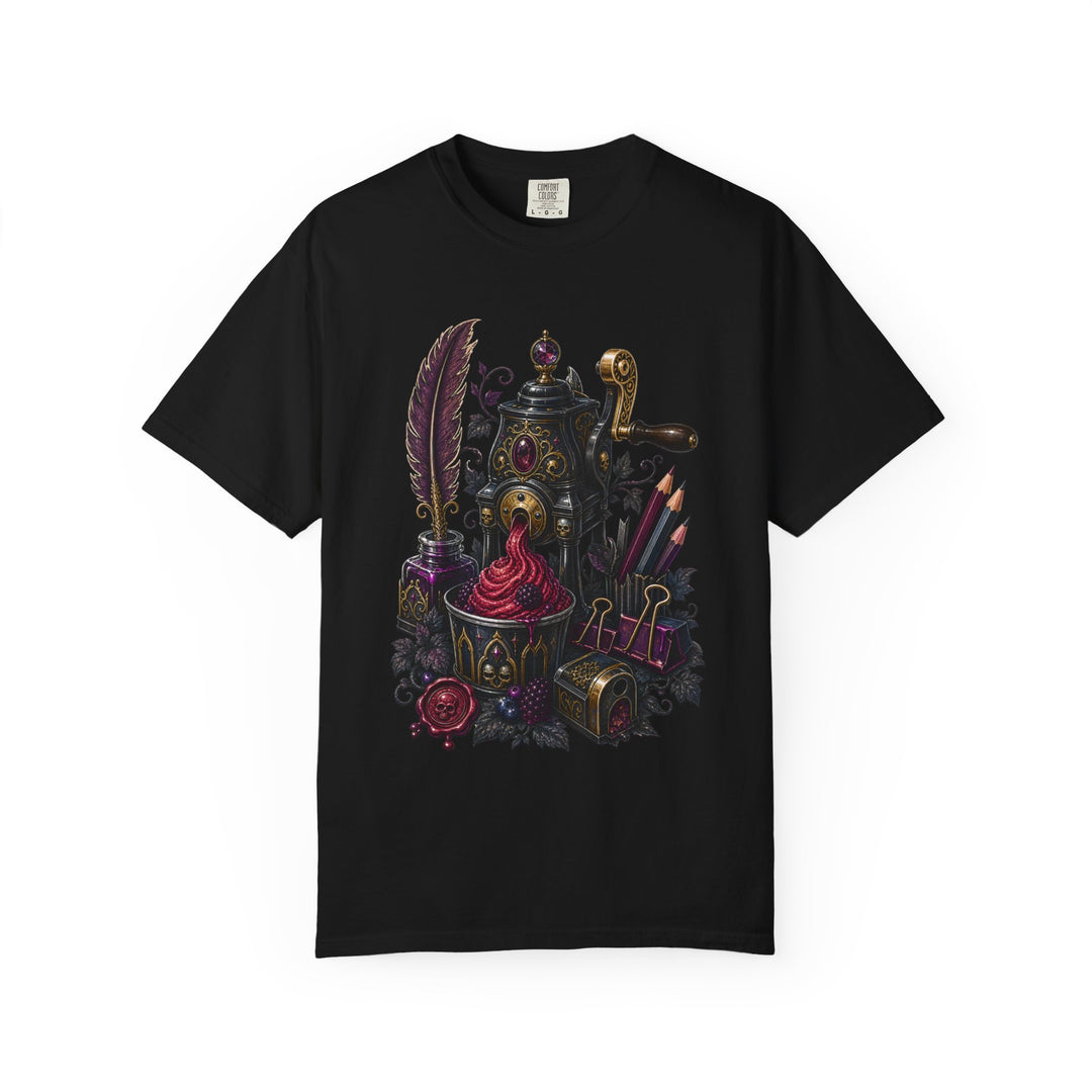 Gothic Stationery Sorbet Machine T-Shirt Graphic
