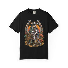 Chrome Cowboy Armadillo T-Shirt Graphic