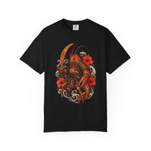 Hibiscus Tiger Prawn Samurai Graphic Tee