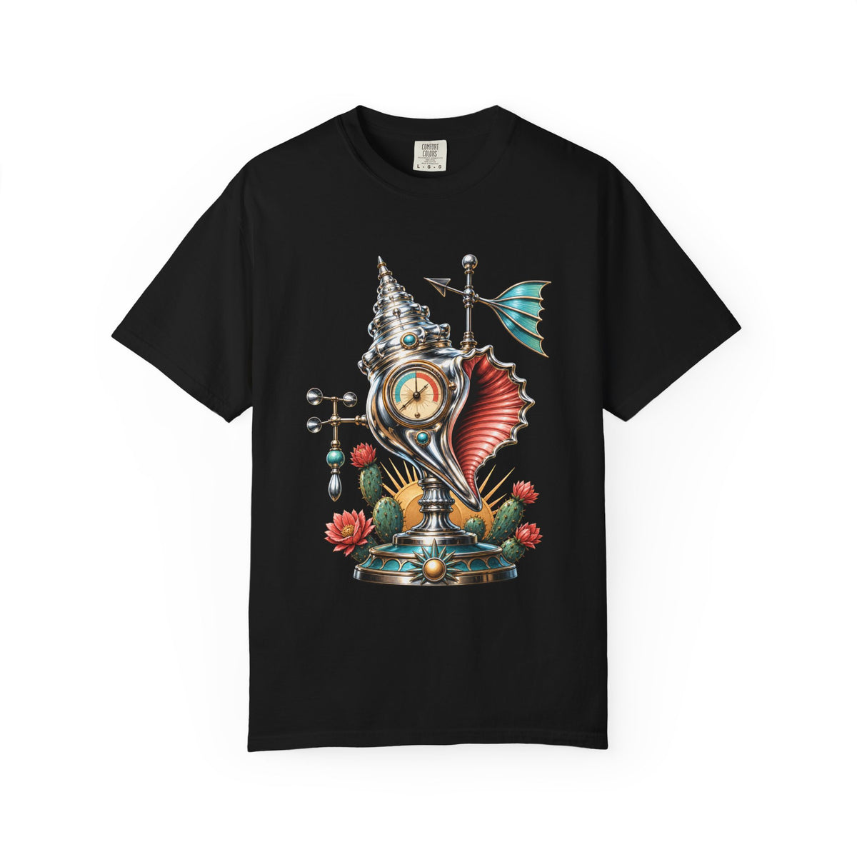 Chrome Desert Shell Instrument T-Shirt Graphic