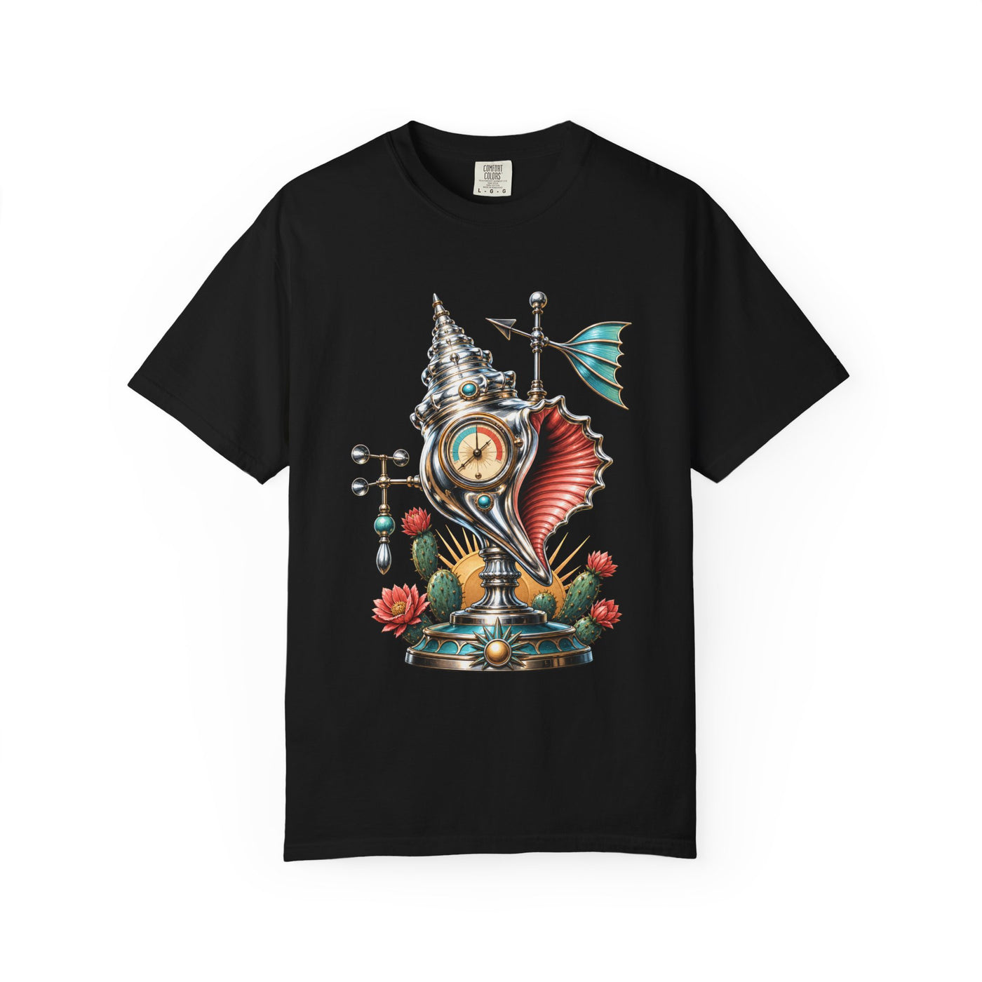 Chrome Desert Shell Instrument T-Shirt Graphic