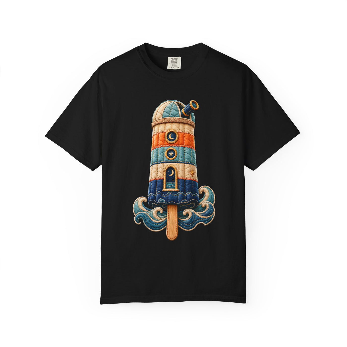 Quilted Observatory Popsicle T-Shirt Graphic
