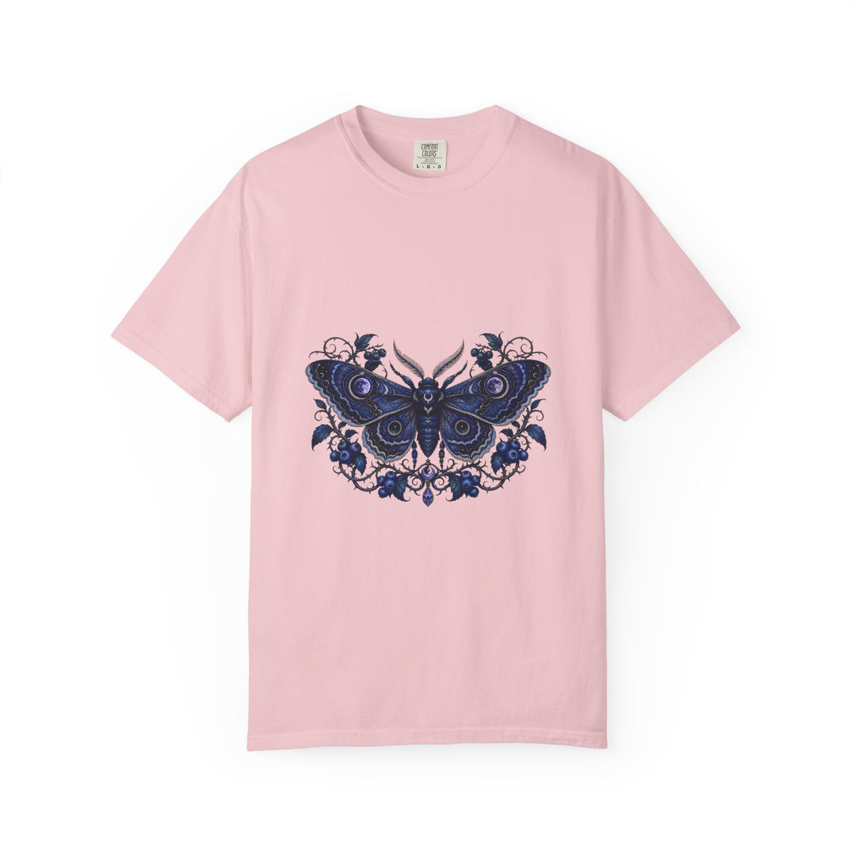 Gothic Blueberry Moth Graphic Tee