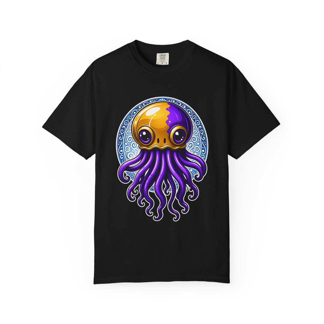 Cute Jellyfish Mandala T-Shirt Graphic