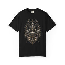 Blackwork Mineral Stag Beetle T-Shirt Graphic