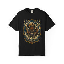 Woodcut Thunder Bison Graphic Tee