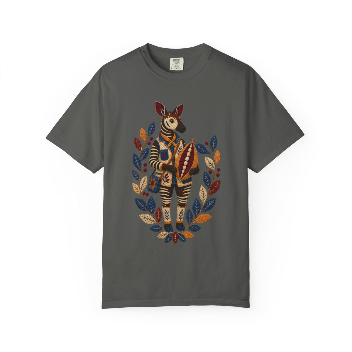 Soft Stitch Okapi Botanist Graphic Tee