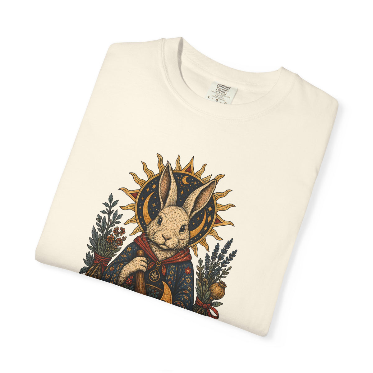 Folk Moon Rabbit Alchemist Graphic Tee