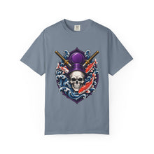 Skull and Koi Crest T-Shirt Graphic