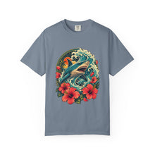 Hibiscus Shark Surf Spirit T-Shirt Graphic