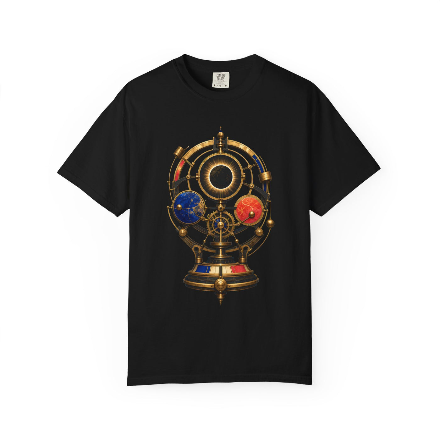 Kinetic Orrery Eclipse Machine Graphic Tee