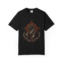 Black Sun Scorpion Desert Metal Graphic Tee