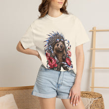 Chrome Peony Porcupine Graphic Tee