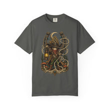 Woodcut Mushroom Outlaw T-Shirt Graphic