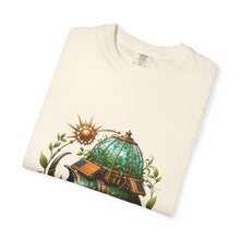 Solarpunk Greenhouse Rhino Beetle Graphic Tee