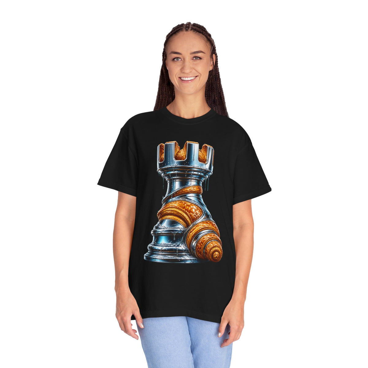 Chrome Rainy Chess Pastry T-Shirt Graphic