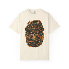 Retro Space Cowboy Skull Graphic Tee