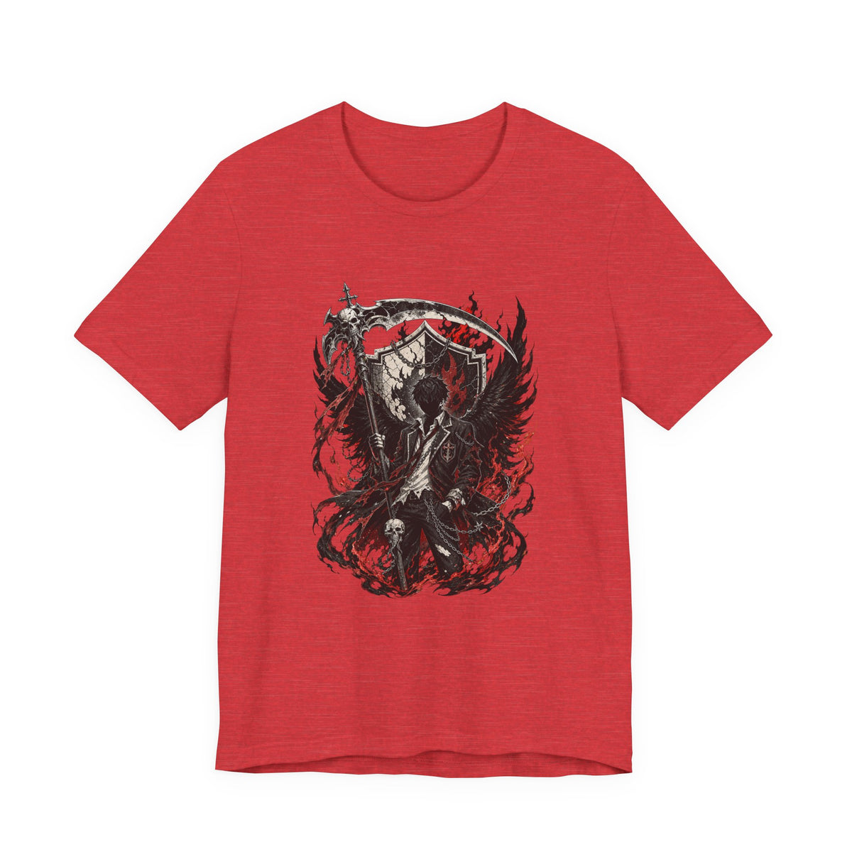 Black Flame Academy Reaper T-Shirt Graphic
