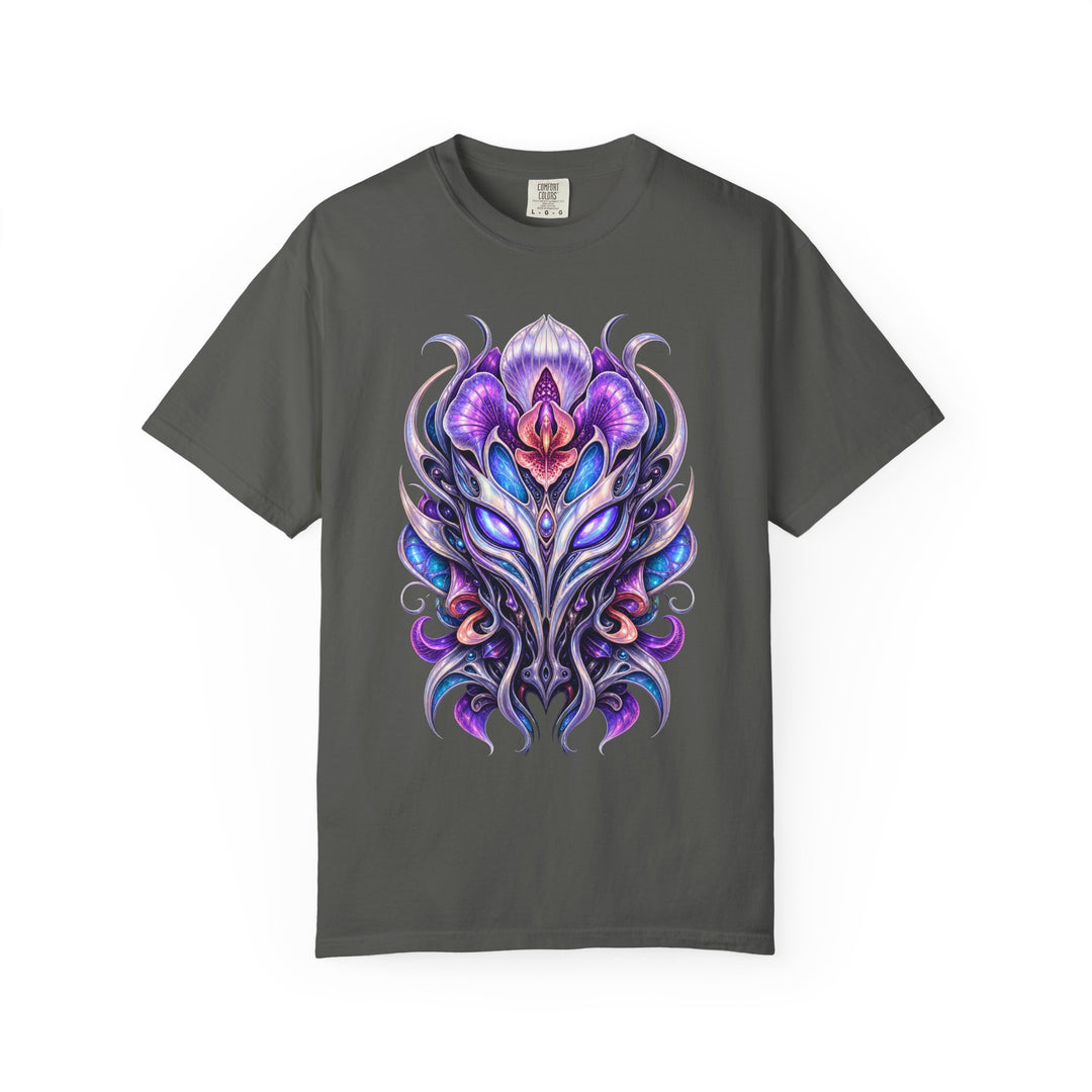 Alien Orchid Synthmask T-Shirt Graphic