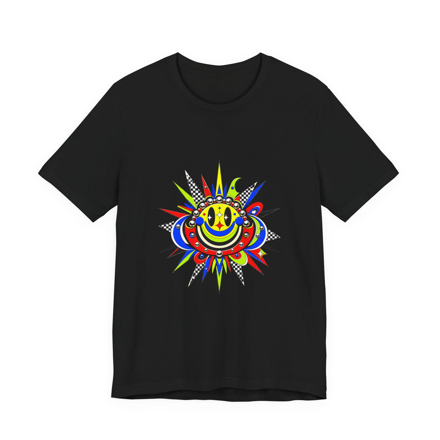 Dopamine Sunburst Emblem T-Shirt Graphic