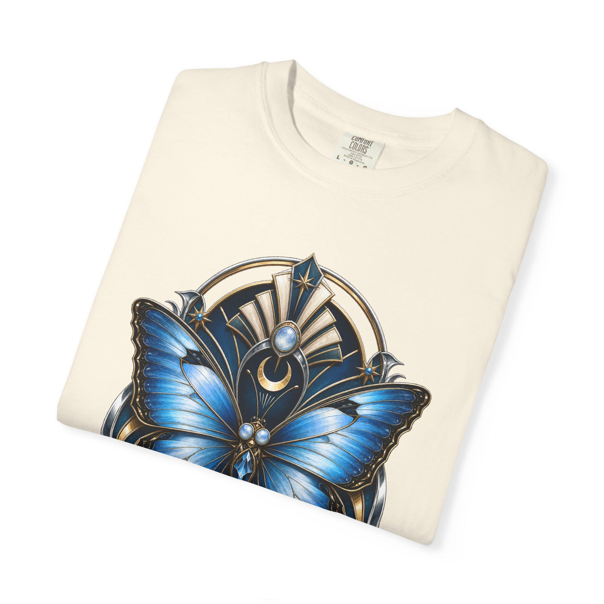 Neo Deco Blue Morpho Oracle Graphic Tee