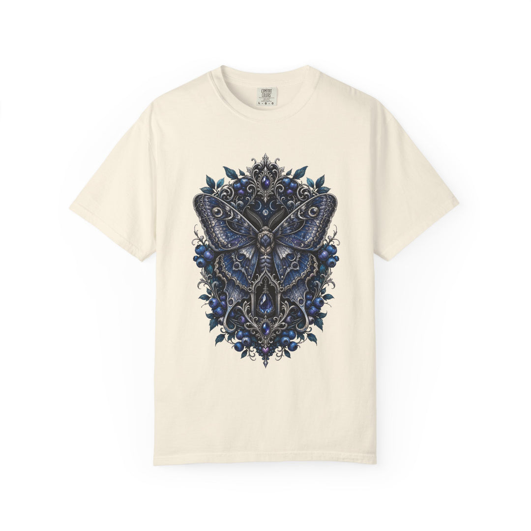 Gothic Blueberry Moth Graphic Tee