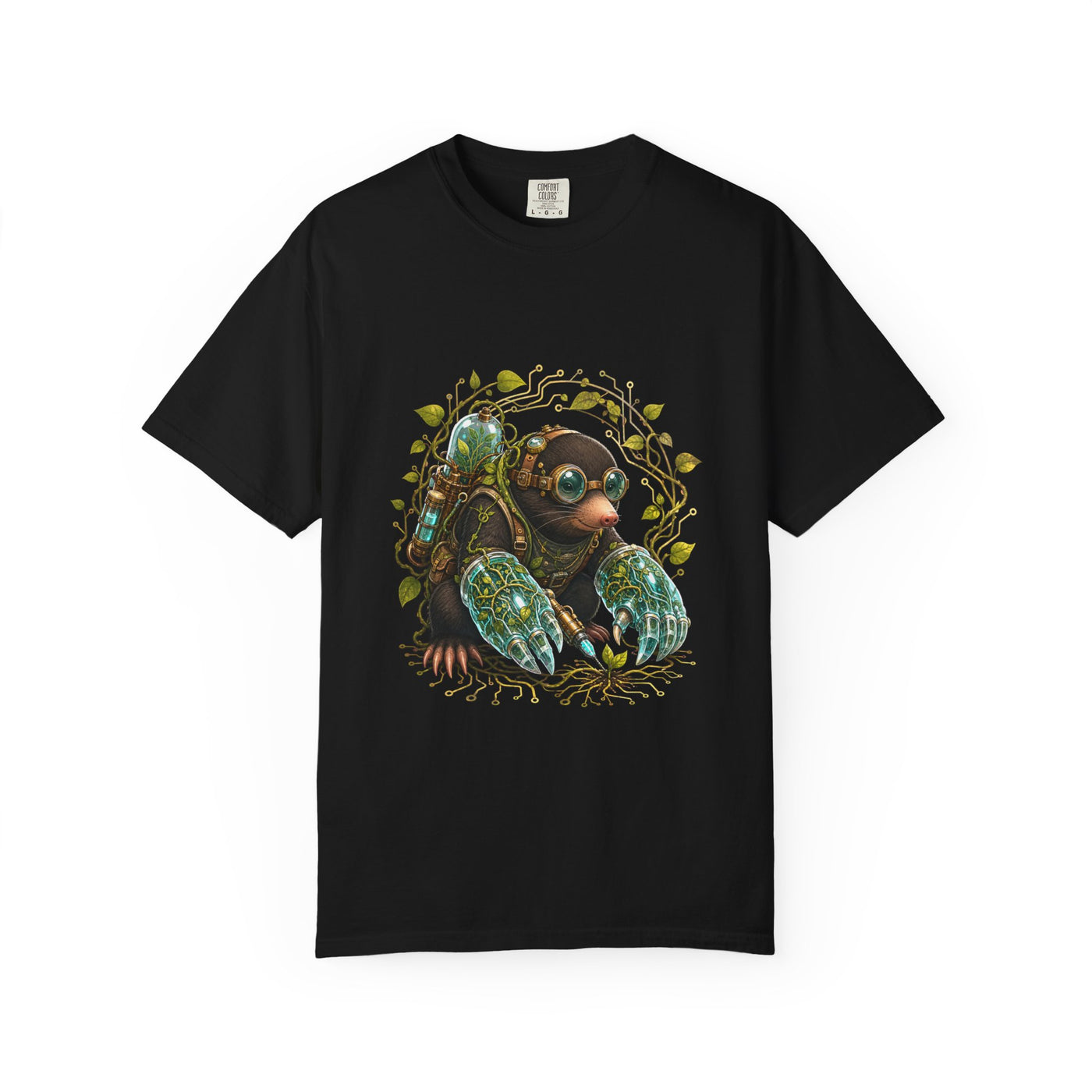 Cyber Botanical Glass Mole Graphic Tee