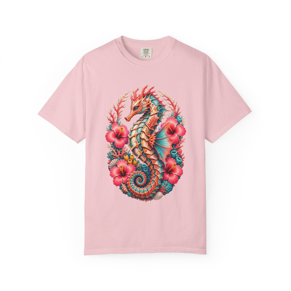 Hibiscus Reef Seahorse Guardian Graphic Tee