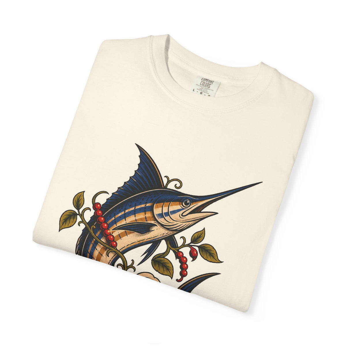 Tattoo Flash Peppercorn Marlin Graphic Tee