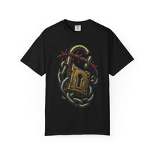 Barbed Lock and Chain Graphic Tee