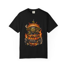 Burger Goblin Burnout Retro Comic T-Shirt Graphic