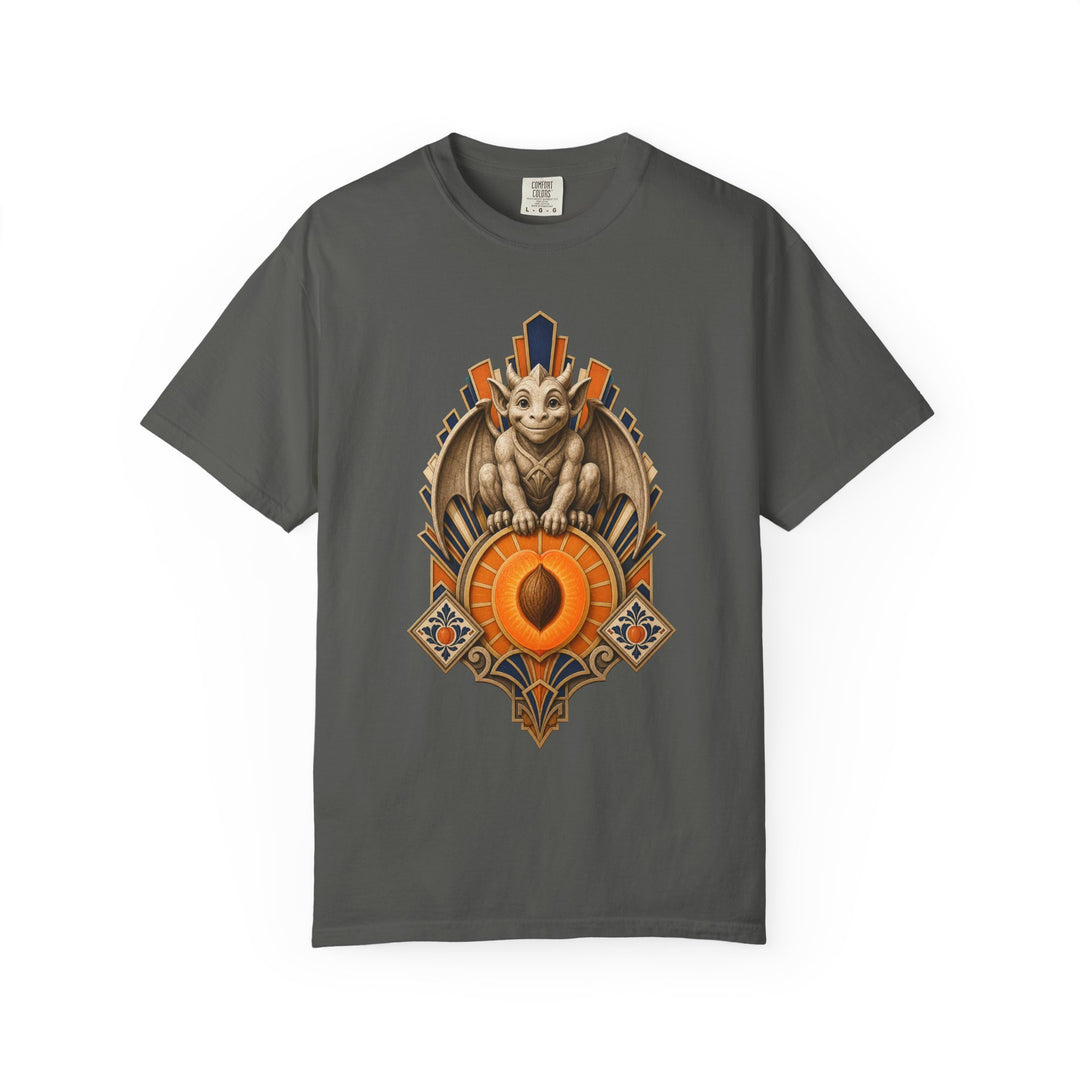 Art Deco Apricot Gargoyle Graphic Tee