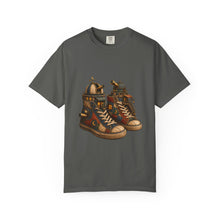 Quilted Roadside Observatory Shoes T-Shirt Graphic