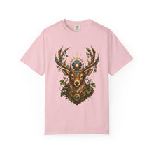 Solarpunk Stag Automaton Graphic Tee