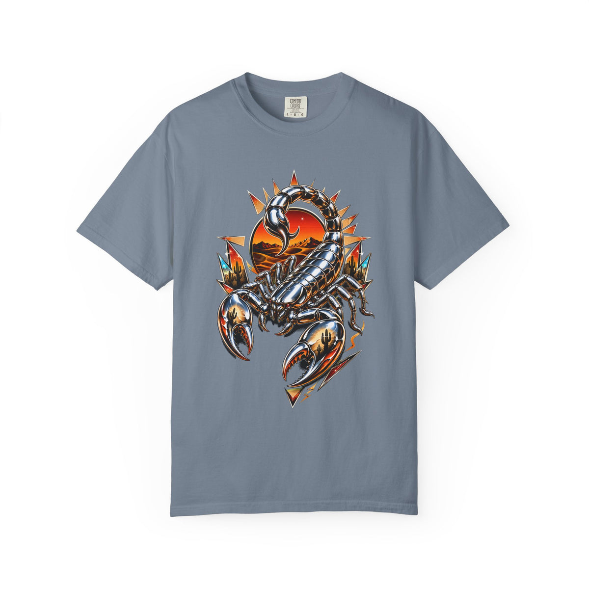 Chrome Desert Scorpion Graphic Tee
