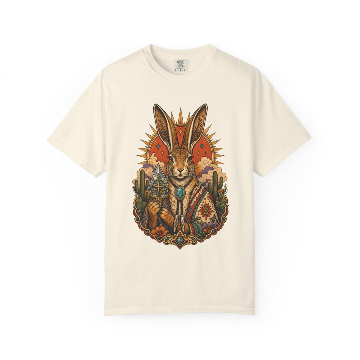 Desert Bolo Jackrabbit Oracle T-Shirt Graphic