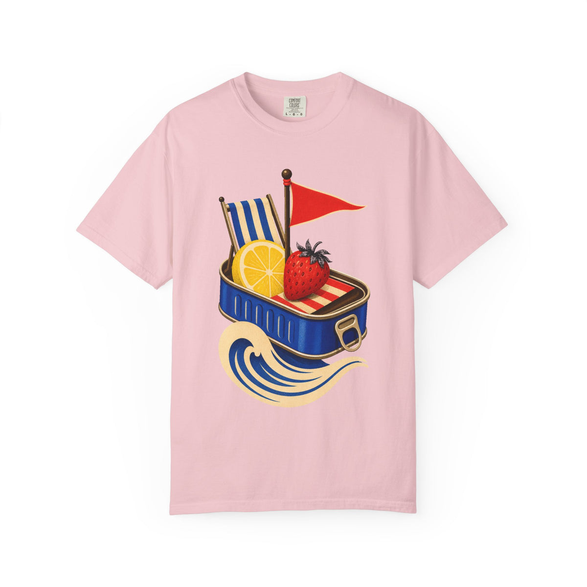 Cobalt Picnic Tin Boat Graphic Tee
