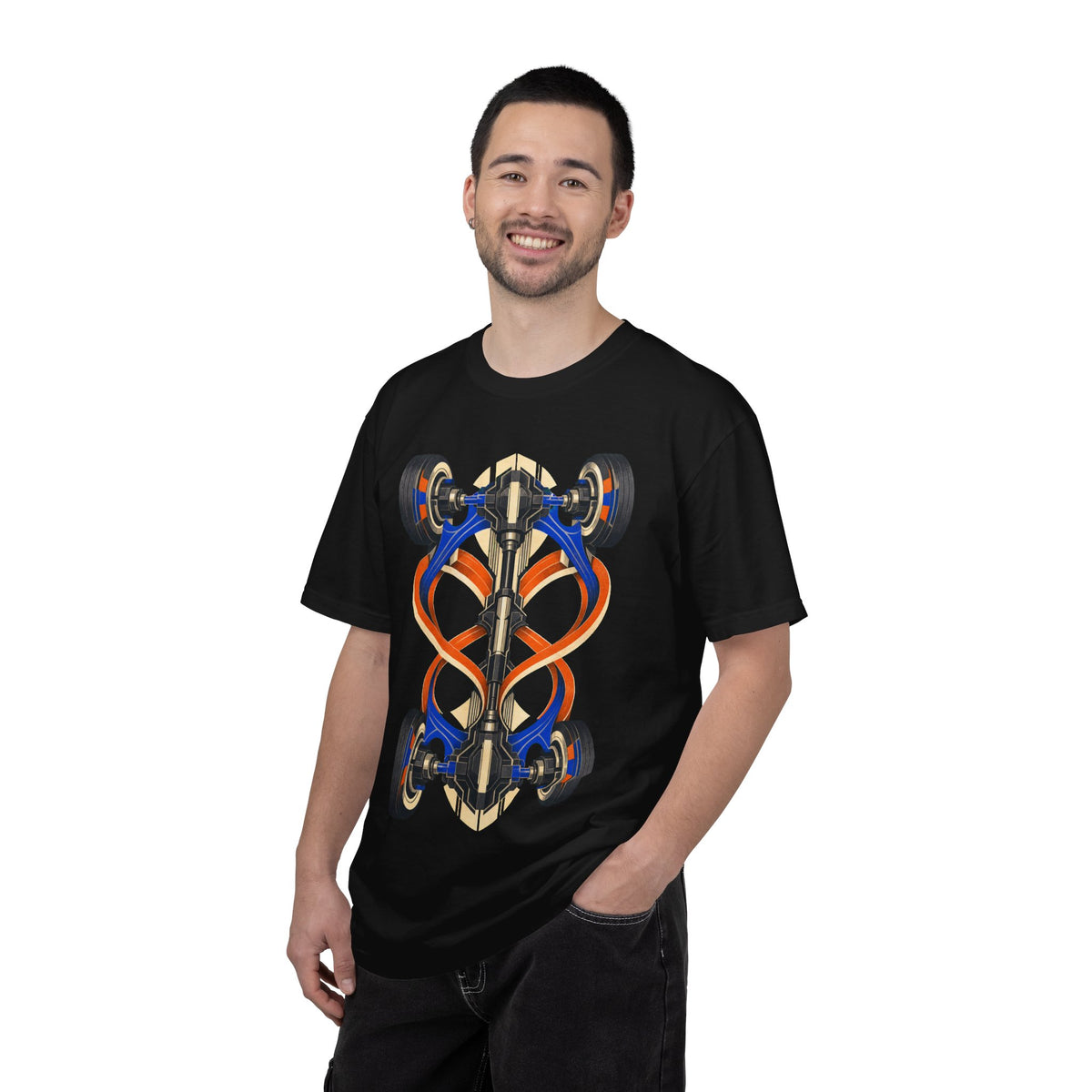 Abstract AWD Torque Flow Graphic Tee