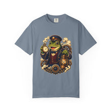 Retro Rail Frog Conductor T-Shirt Graphic