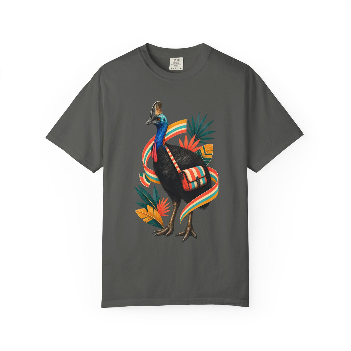 Deck Stripe Cassowary Graphic Tee