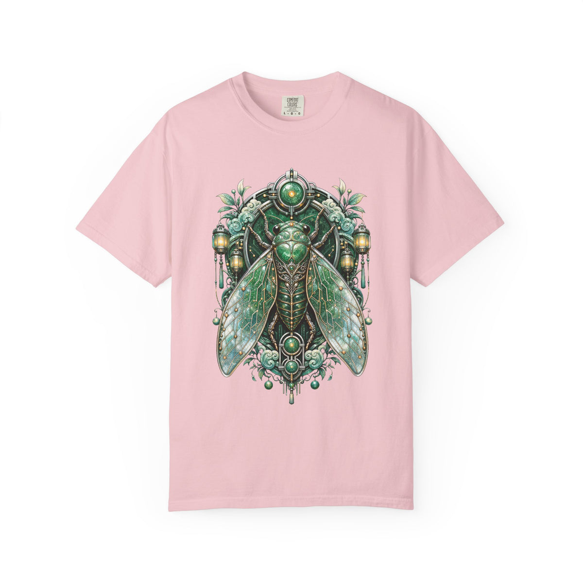 Cyber Jade Cicada Graphic Tee