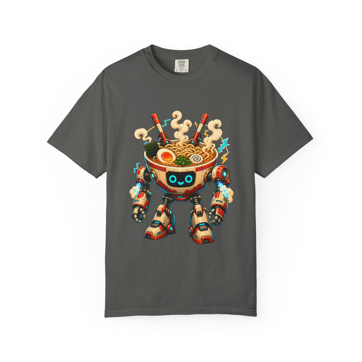 Arcade Noodle Mecha Graphic T-Shirt