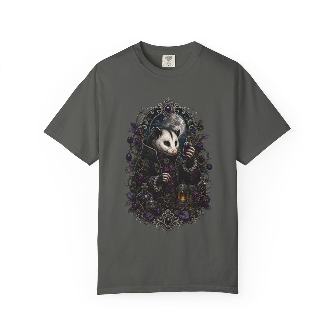 Gothic Blackberry Opossum Alchemist Graphic Tee