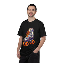 Chrome Flame Roller Skate Graphic Tee
